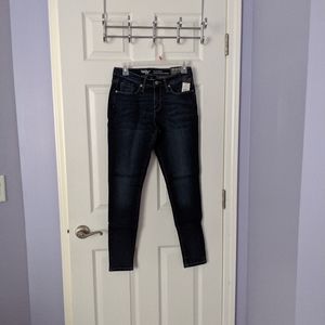 New mossimo curvy skinny medium blue jeans 4S